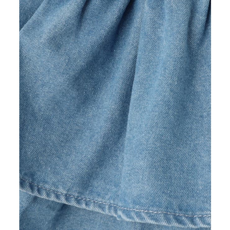 【100-150cm】デニムティアードスカパン | SHOO・LA・RUE | 詳細画像7 