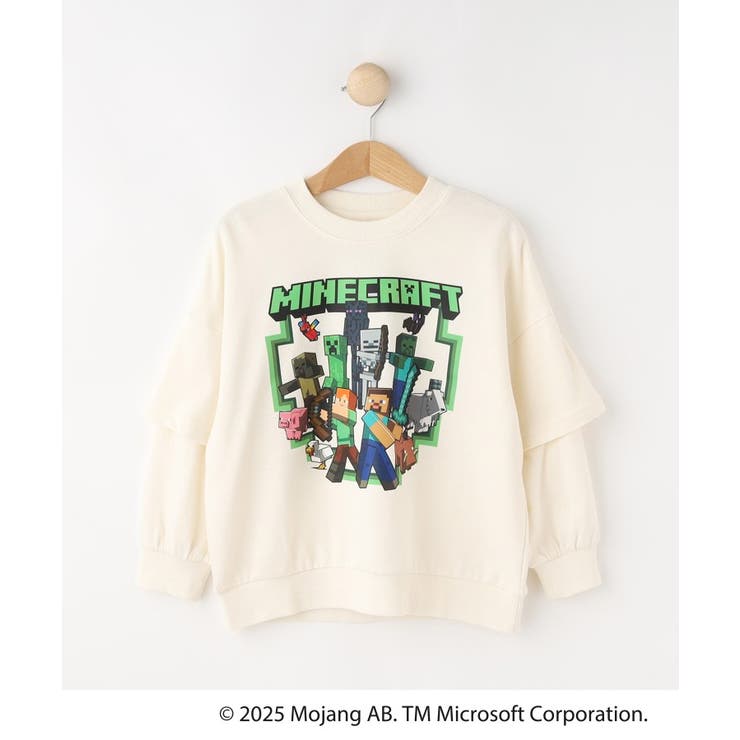 アイボリー(004) | 【マインクラフト】アソートプリントスウェット | SHOO・LA・RUE