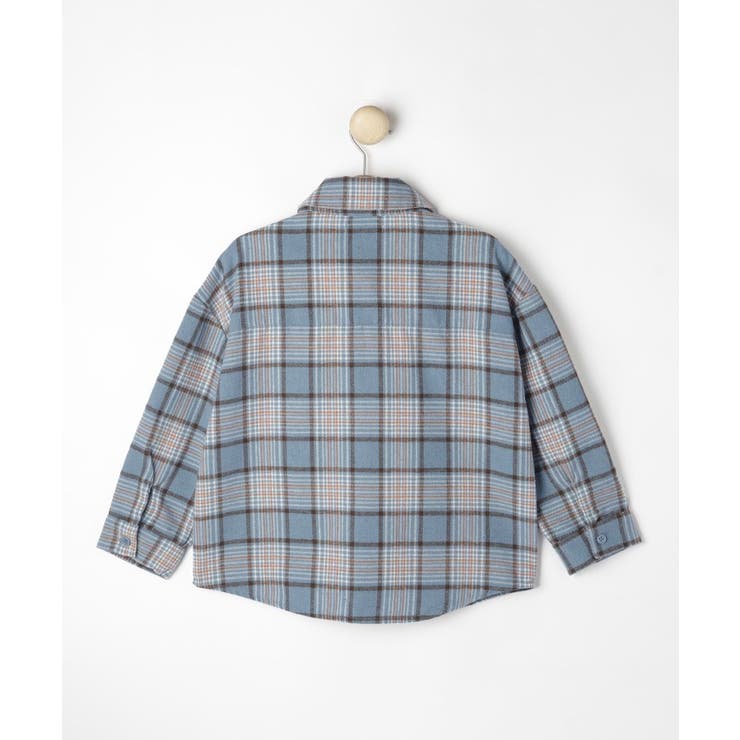 【100-150cm】チェックオーバーシャツ | SHOO・LA・RUE | 詳細画像2 