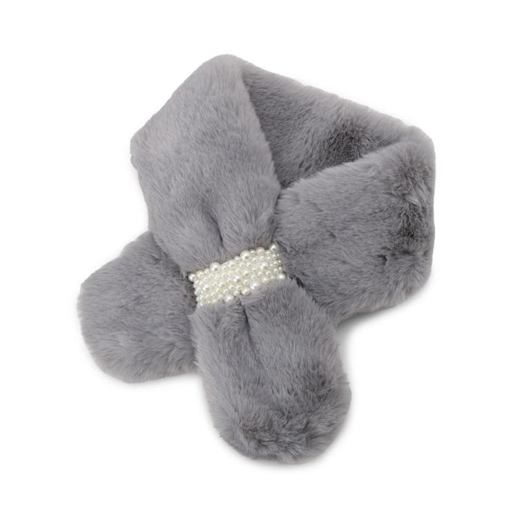 ビジューフェイクファーティペット | SHOO・LA・RUE | 詳細画像1 