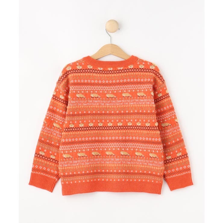 【旭山動物園応援商品】ノルディック柄 モールニット | SHOO・LA・RUE | 詳細画像2 