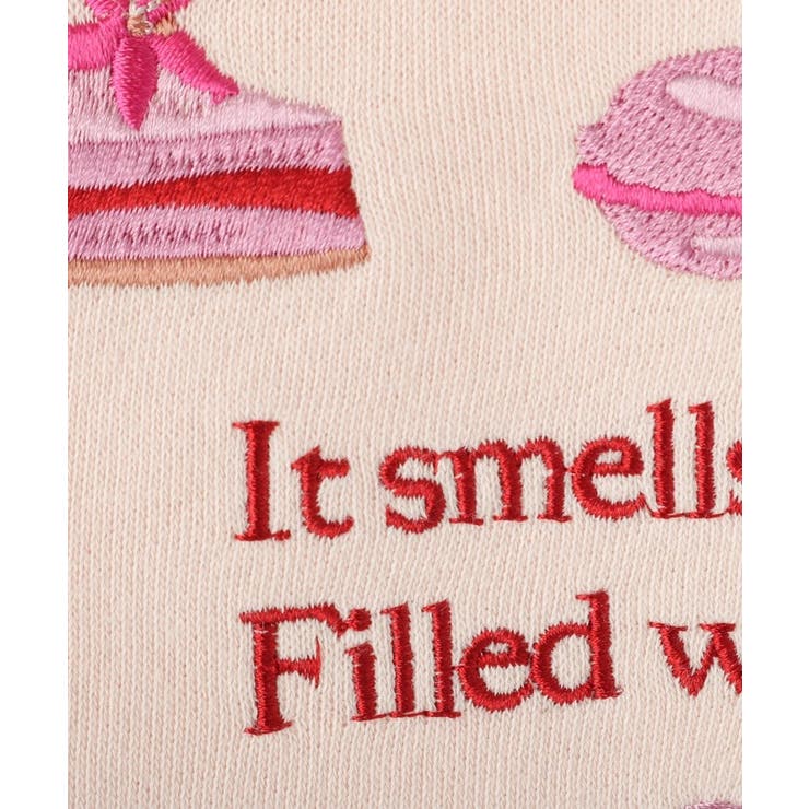 【100-150cm】モチーフ刺繍使いスウェット | SHOO・LA・RUE | 詳細画像9 