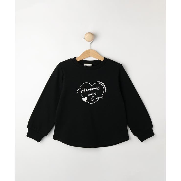 ブラック(019) | 【100-150cm/裏起毛】Aライン アソートスウェット | SHOO・LA・RUE