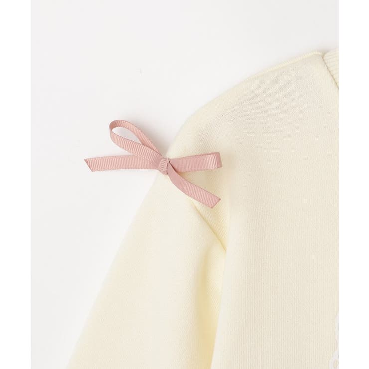 【100-150cm】オーガンジーモチーフスウェット | SHOO・LA・RUE | 詳細画像4 