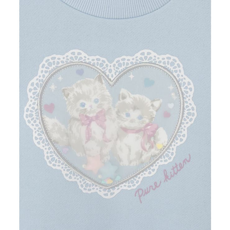 【100-150cm】オーガンジーモチーフスウェット | SHOO・LA・RUE | 詳細画像10 