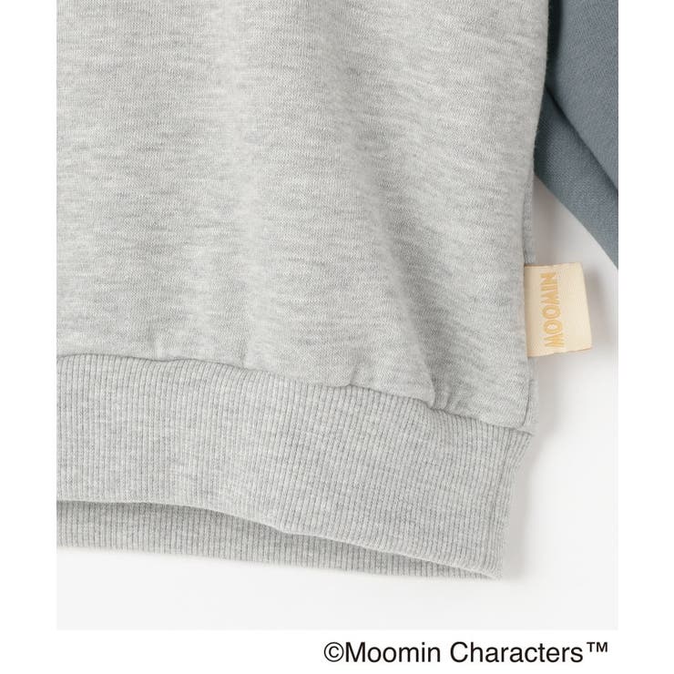【MOOMIN】袖配色スウェットプルオーバー | SHOO・LA・RUE | 詳細画像5 