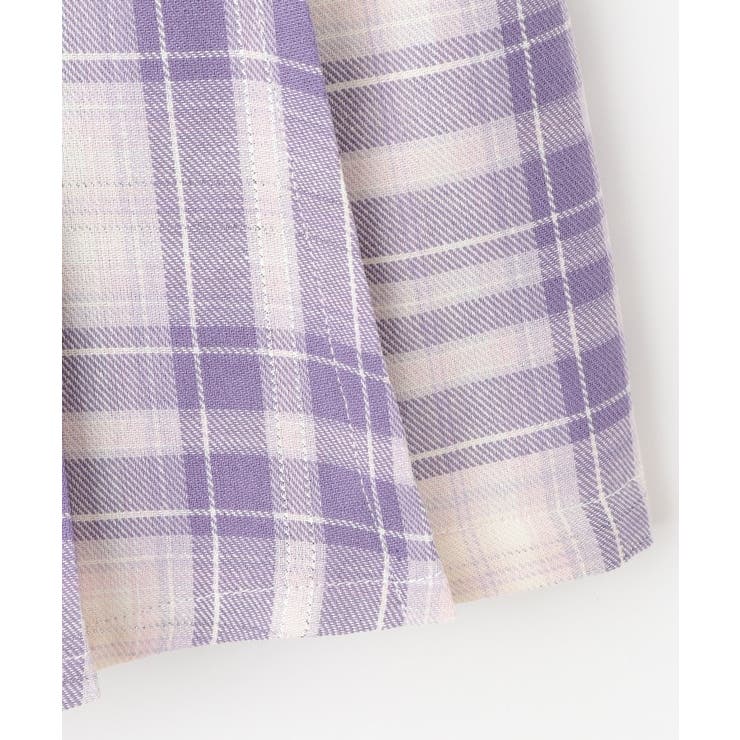 【110-140cm】チャーム付きチェックプリーツスカパン | SHOO・LA・RUE | 詳細画像9 