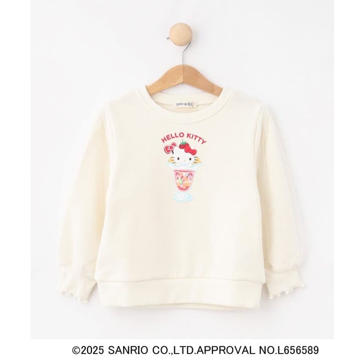 アイボリー(004) | 【サンリオキャラクターズ】袖チュールモチーフスウェット | SHOO・LA・RUE