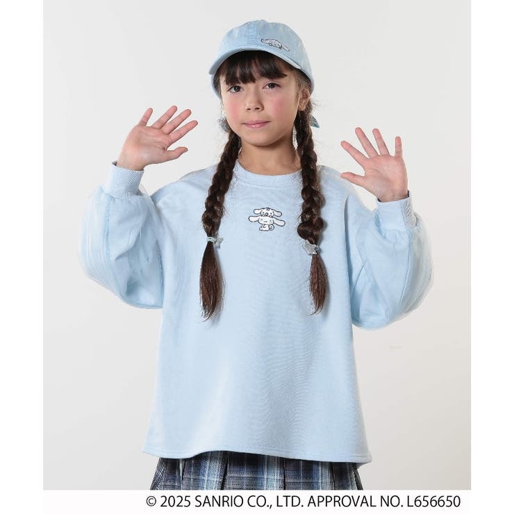 【サンリオキャラクターズ】袖チュール刺繍スウェット | SHOO・LA・RUE | 詳細画像2 