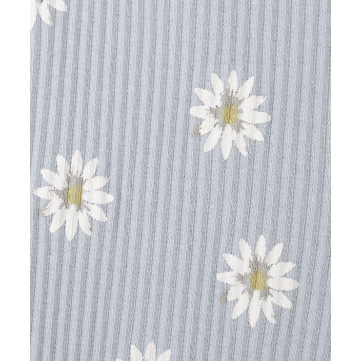 【100-120cm】フラワープリントフレアリブレギンス | SHOO・LA・RUE | 詳細画像6 