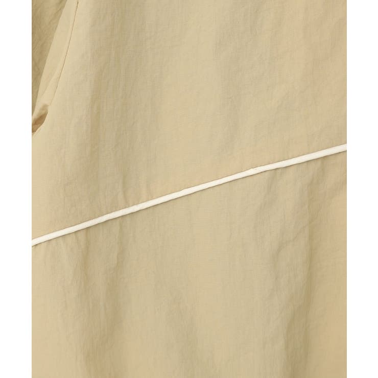 【100-150cm/洗える/男女兼用】スタンドカラー パイピングブルゾン | SHOO・LA・RUE | 詳細画像13 