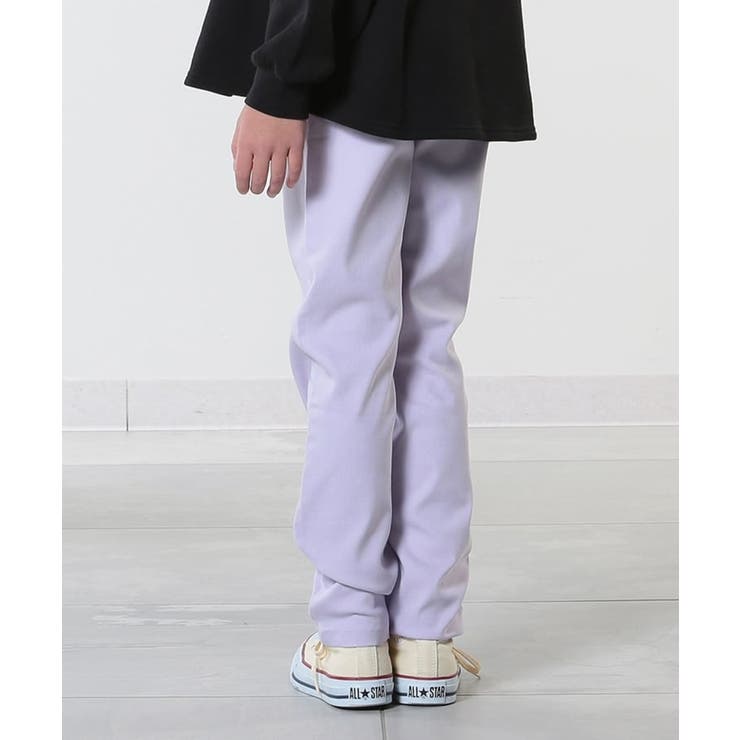 【100-150cm/洗える/男女兼用】ストレッチ カラースキニーパンツ | SHOO・LA・RUE | 詳細画像17 