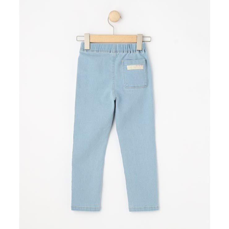 【100-150cm/洗える/男女兼用】ストレッチ デニムスキニーパンツ | SHOO・LA・RUE | 詳細画像4 