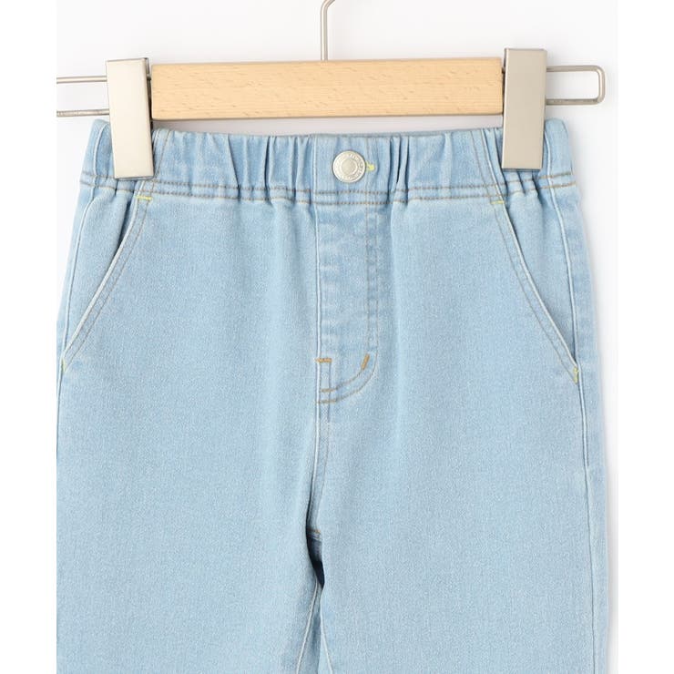 【100-150cm/洗える/男女兼用】ストレッチ デニムスキニーパンツ | SHOO・LA・RUE | 詳細画像5 