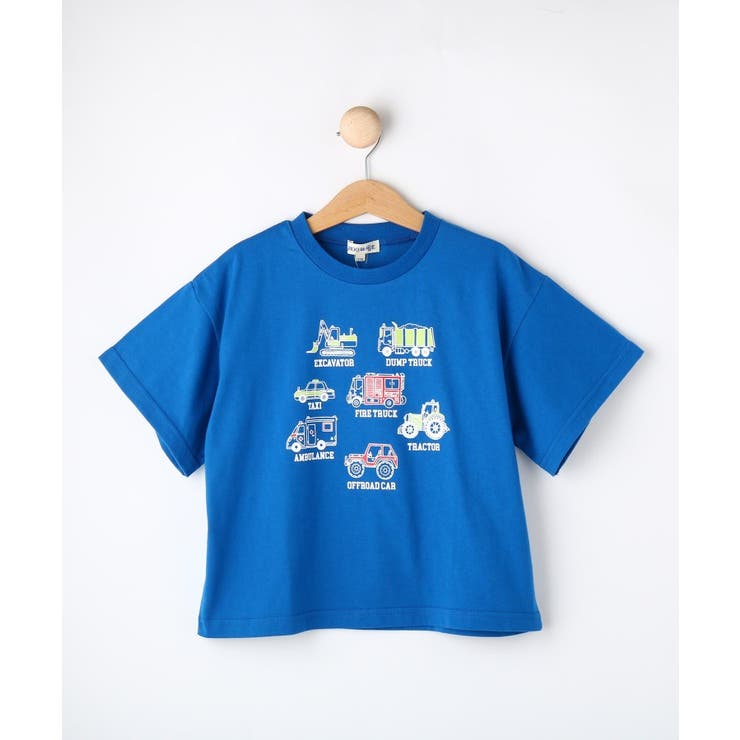 【100-120cm】BOYプリントTシャツ | SHOO・LA・RUE | 詳細画像1 