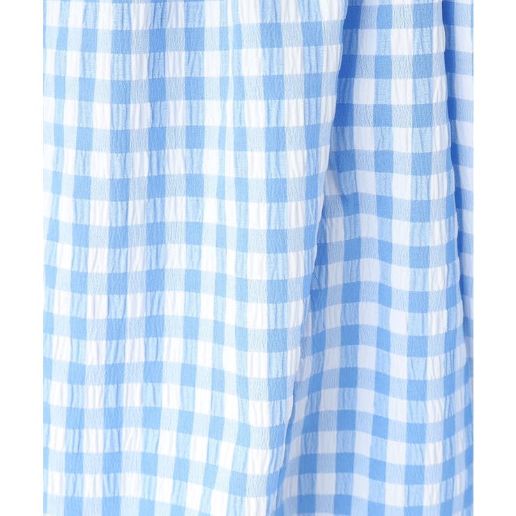 【100-150cm】着るだけでコーデが決まる ギンガムチェックセットアップ | SHOO・LA・RUE | 詳細画像13 