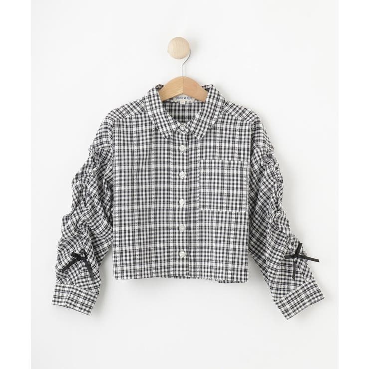 【洗える 100 150cm】お袖リボンがアクセント | SHOO・LA・RUE | 詳細画像11 