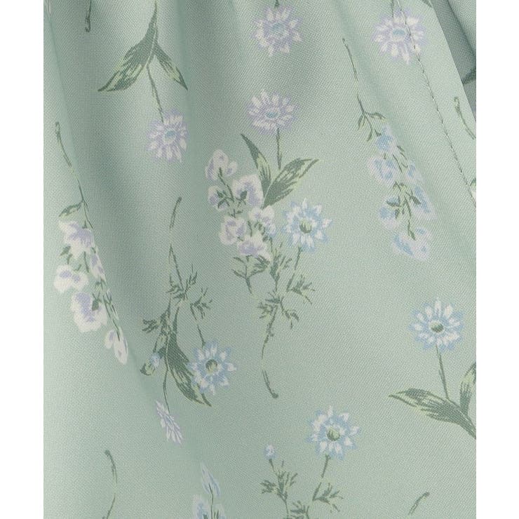 【100-150cm/撥水】上品なボタニカル柄 ハートポケットショートパンツ | SHOO・LA・RUE | 詳細画像6 