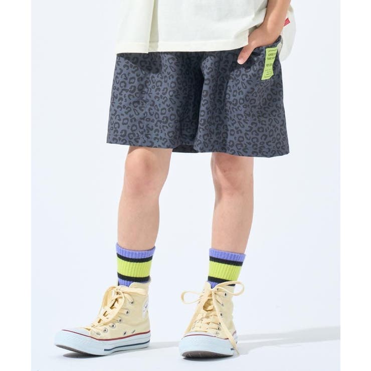 【100-150cm/撥水】サイドポケット総柄ハーフパンツ | SHOO・LA・RUE | 詳細画像10 