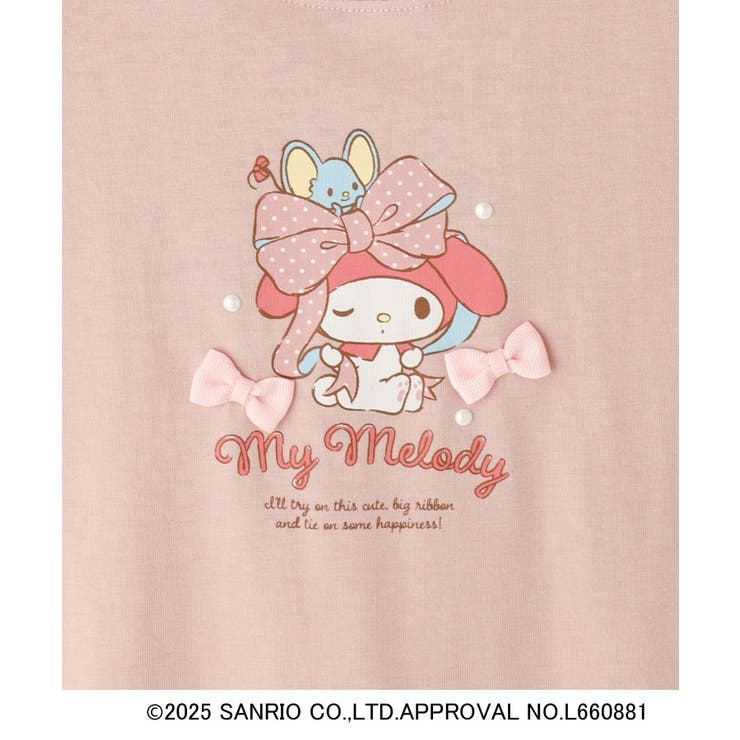 【サンリオキャラクターズ】袖フリルTシャツ | SHOO・LA・RUE | 詳細画像6 