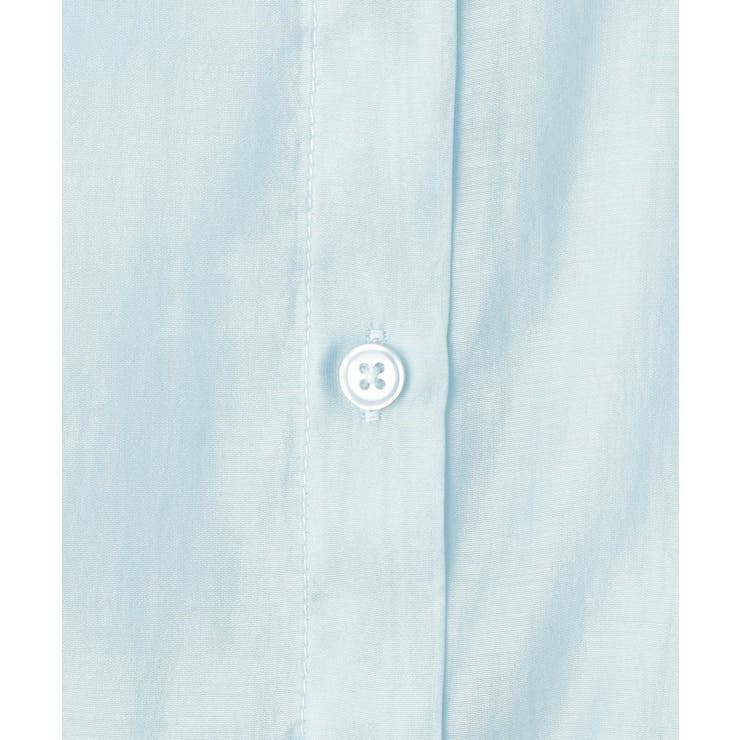 【130-150cm】程よい肌見せが叶う クロップドシアーシャツ | SHOO・LA・RUE | 詳細画像8 