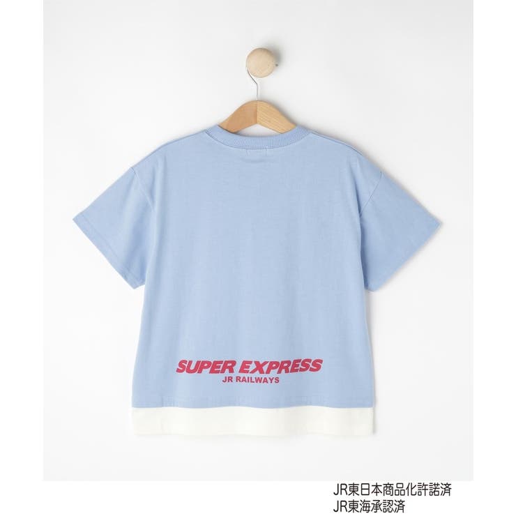 【JR】レイヤード風電車Tシャツ | SHOO・LA・RUE | 詳細画像2 