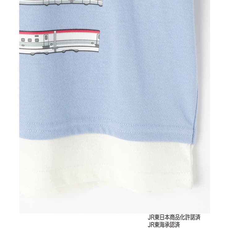 【JR】レイヤード風電車Tシャツ | SHOO・LA・RUE | 詳細画像5 