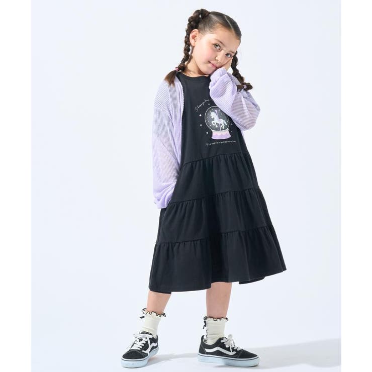 シアーリブ編みニットソーカーディガン | SHOO・LA・RUE | 詳細画像8 