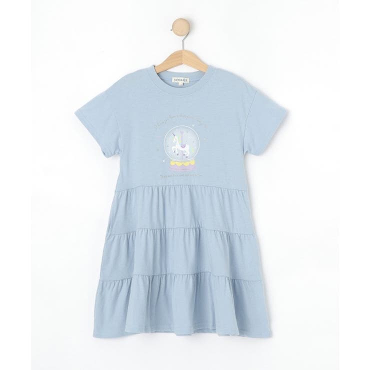 スノードームプリントティアードカットワンピ | SHOO・LA・RUE | 詳細画像2 