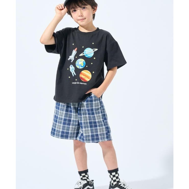 【100-150cm】チェッククライミングハーフパンツ | SHOO・LA・RUE | 詳細画像10 