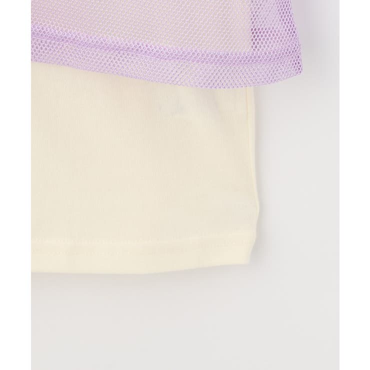【130-150cm/2点セット】メッシュセットプルオーバー | SHOO・LA・RUE | 詳細画像6 