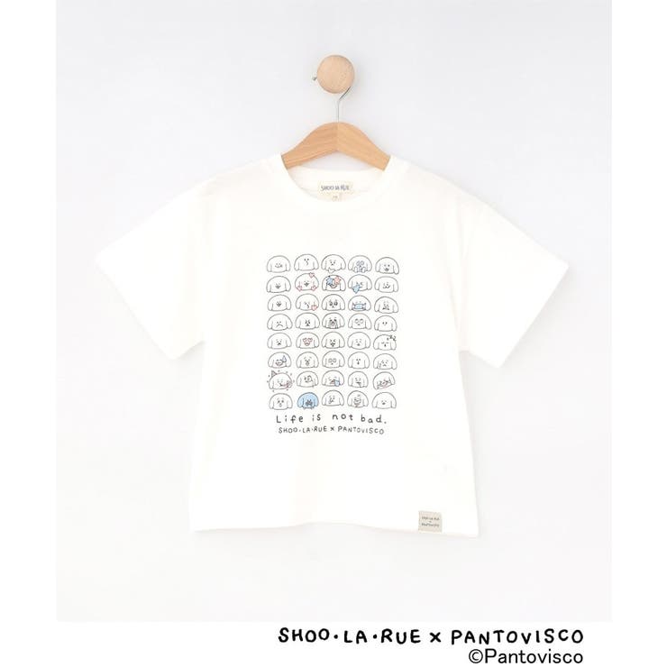 【パントビスコ／ぺろち】プリントTシャツ | SHOO・LA・RUE | 詳細画像1 