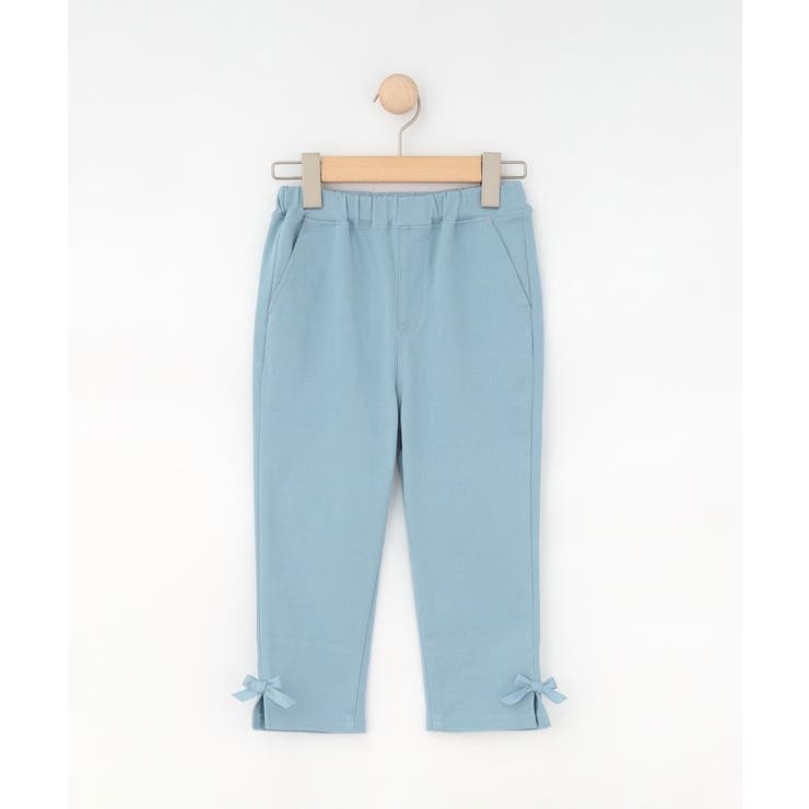 サックスブルー(090) | 【130-150cm/ひんやり】クロプトパンツ | SHOO・LA・RUE