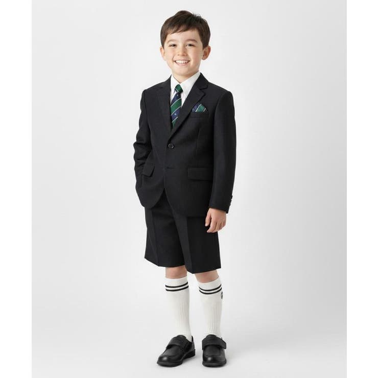 ブラック(019) | 【セレモニー】ハーフパンツスーツセット | SHOO・LA・RUE