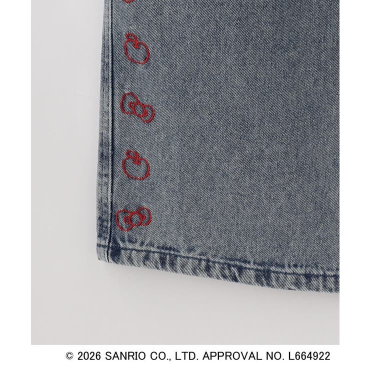 【サンリオキャラクターズ】ハローキティ刺繍デニム | SHOO・LA・RUE | 詳細画像5 