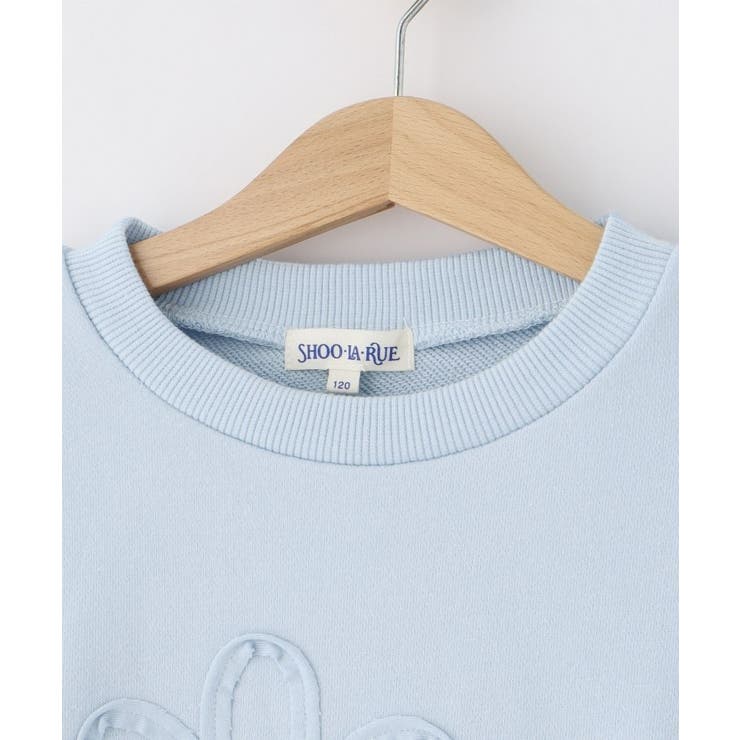 【100-150cm】フラワー刺繍スウェット | SHOO・LA・RUE | 詳細画像3 