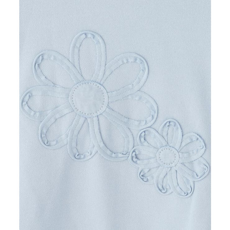 【100-150cm】フラワー刺繍スウェット | SHOO・LA・RUE | 詳細画像6 