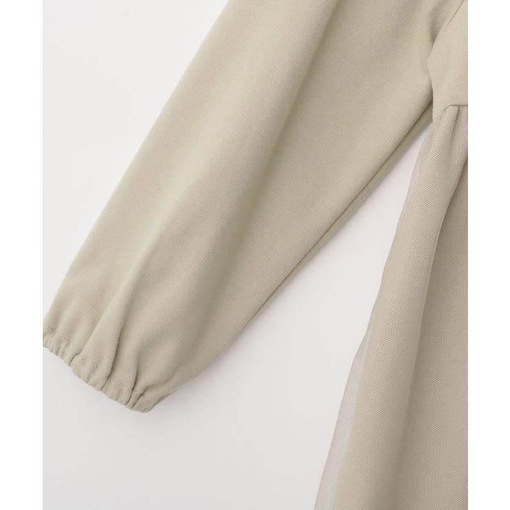 【110-140cm/プチセレ】チュールドッキングワンピース | SHOO・LA・RUE | 詳細画像5 