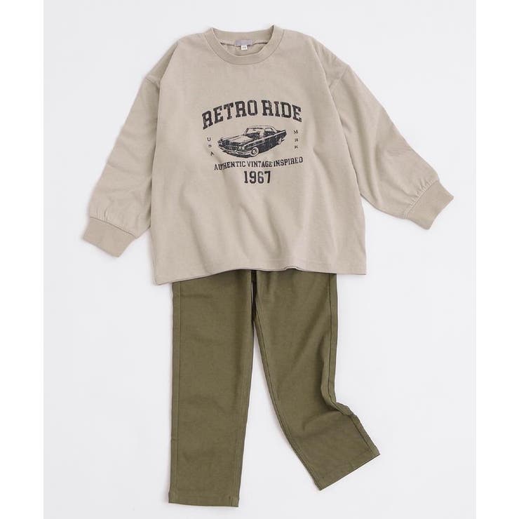 【100-150cm】プリントアソートベーシックロンT | SHOO・LA・RUE | 詳細画像9 