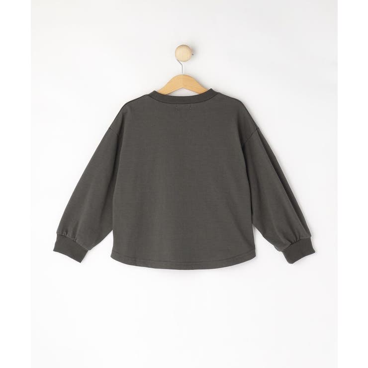 【100-150cm】デニムロゴデザインロンT | SHOO・LA・RUE | 詳細画像2 