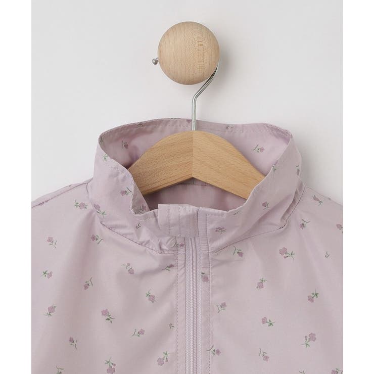 小花柄ペプラムブルゾン | SHOO・LA・RUE | 詳細画像4 