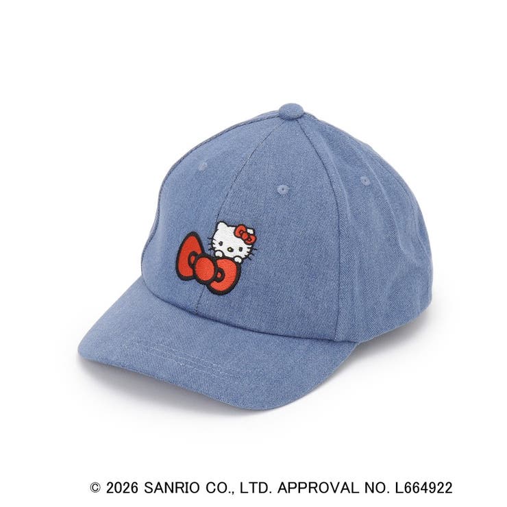【サンリオキャラクターズ】ハローキティ＆クロミ刺繍キャップ | SHOO・LA・RUE | 詳細画像1 