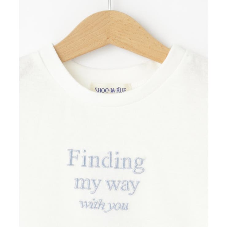 【110-150cm】レースデザインTシャツ | SHOO・LA・RUE | 詳細画像3 
