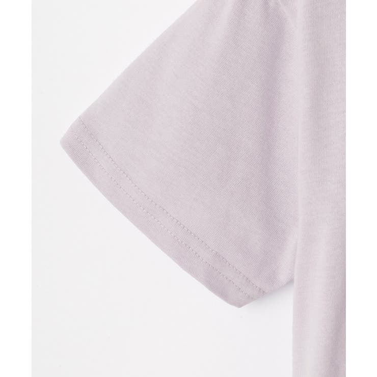 【100-150cm】裾フリルハート刺繍Tシャツ | SHOO・LA・RUE | 詳細画像4 