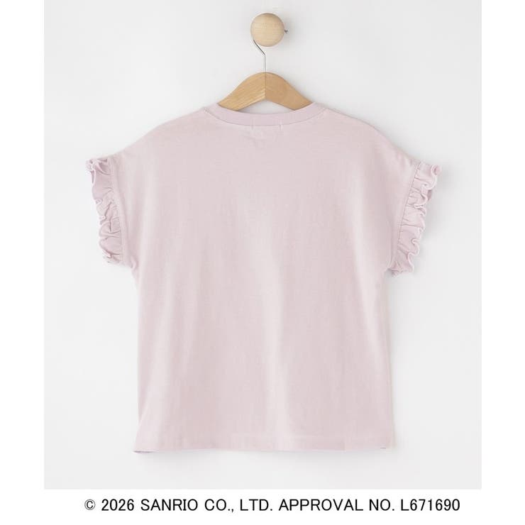 【サンリオキャラクターズ】フリルデザインTシャツ | SHOO・LA・RUE | 詳細画像2 