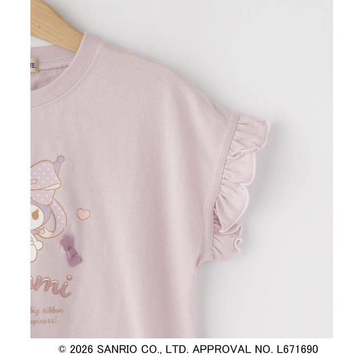 【サンリオキャラクターズ】フリルデザインTシャツ | SHOO・LA・RUE | 詳細画像4 