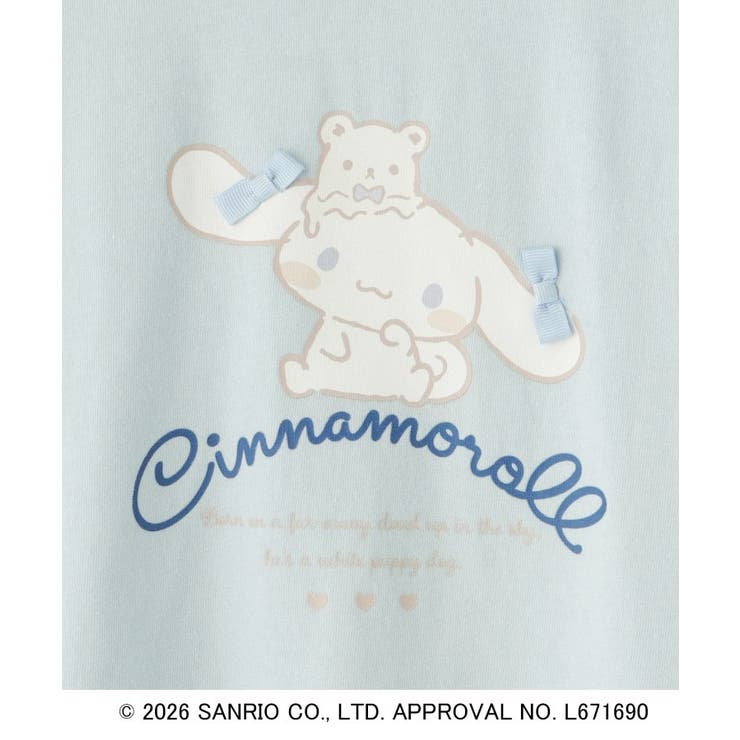 【サンリオキャラクターズ】フリルデザインTシャツ | SHOO・LA・RUE | 詳細画像8 