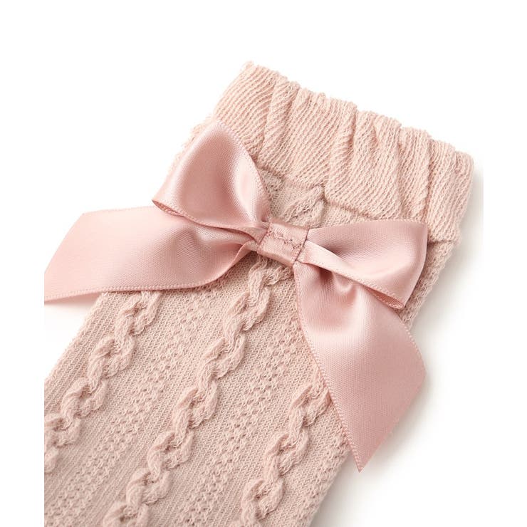 サテンリボンフロートハイソックス [品番：WRDW0133999]｜SHOO・LA・RUE（シューラルー）のキッズファッション通販｜SHOPLIST（ショップリスト）