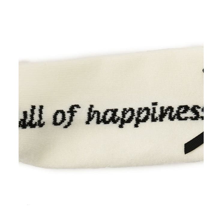 バックリボンロゴハイソックス | SHOO・LA・RUE | 詳細画像5 