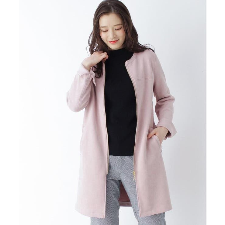 カットスエードノーカラージップコート 品番 Wrdw Its Demo イッツデモ のレディースファッション通販 Shoplist ショップリスト